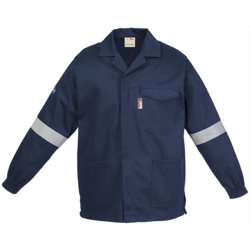 D59 Fabric Sasol Flame & Acid Resistant Workwear Jacket | YKK Zip